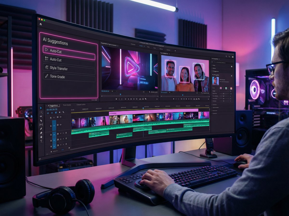 蜜桃传媒AI剪辑系统